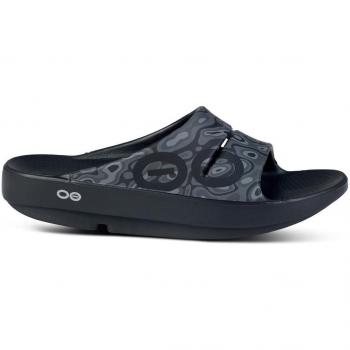 Sandalias unisex Ooahh Sport Oofos - características: diseño ergonómico, material de espuma OOfoam que absorbe impactos, suela antideslizante, soporte para el arco del pie, ideal para recuperación post ejercicio