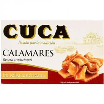 Cuca Calamares en Salsa Americana - 115 gr