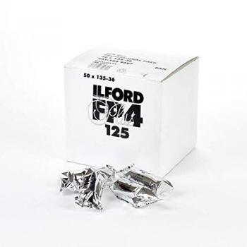 Ilford FP4 Plus Black and White Film, ISO 125, 35mm, 36 Exposures, Bulk Pack of 50