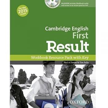 Cambridge English: First Result: First Result Workbook with Key Exam CD-R Pack 2015 Edition