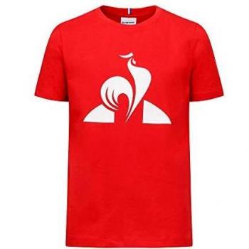 Le Coq Sportif ESS tee SS N°1 Enfant Pur Rouge Camiseta, Niños, 6A