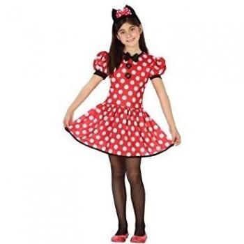 Atosa - Disfraz de ratoncita para niña, talla M, 5-6 años