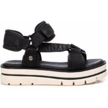 Sandalias de piel 068483 negro Carmela