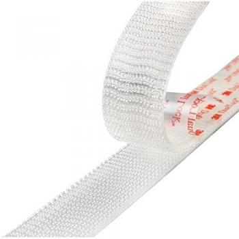 3M Dual Lock SJ 3560 - Sistema de fijación resellable, con velcro adhesivo transparente, soporte de polipropileno y adhesivo acrílico; ideal para usar en ambientes exteriores e interiores, para fijar puertas, paneles de acceso, cojines, fundas, señales