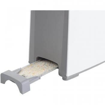 Tristar BR-1024 Tostadora con ranura larga, 6 niveles de tostado, bandeja recogemigas, función de descongelar, calentar y cancelar, autocentrado, expulsión automática, 1000 W