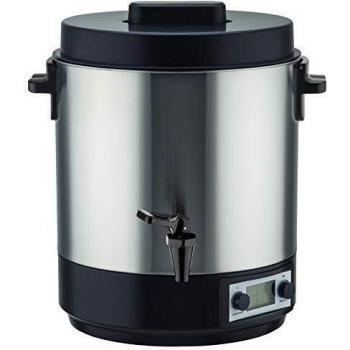 Esterilizador eléctrico Kitchen Move 31L 2100W con grifo, temporizador y pantalla LCD