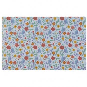 Salvamantel Versa Flandes Flores Polipropileno 43 x 28 cm