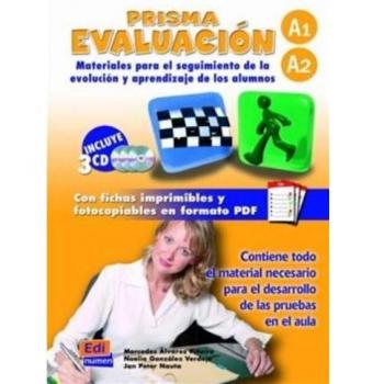 Prisma Evaluación A1 / A2: 3 CD audio