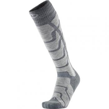 Calcetines Largos Térmicos para Esquí Calentados Gris Claro EU 35-38 Hombre