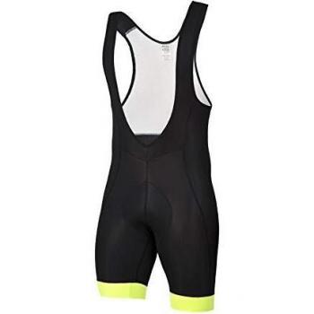 Spiuk Culote Corto C/T Anatomic Hombre Negro/Amarillo Fluor T. S, Talla S