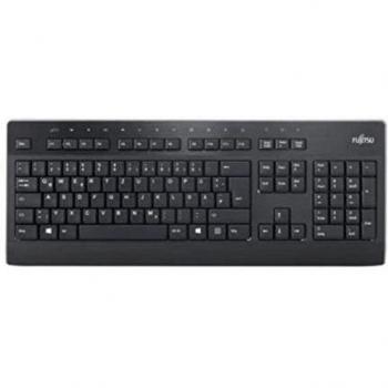 Teclado Fujitsu KB955 USB - Nórdico, Ergonómico y a Prueba de Derrames