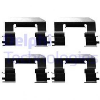 Kit de accesorios DELPHI LX0675, pastillas de frenos