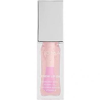 Sigma Beauty Renew Lip Oil in shade Hush, 5.2 g - Moisturizing and shine-enhancing lip oil