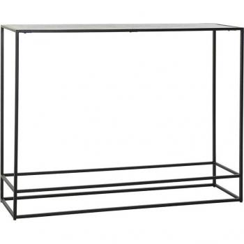 Consola de aluminio elegante para decoración del hogar