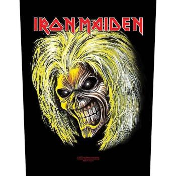 Parche de asesinos de Iron Maiden - Negro/rojo/amarillo, One Size