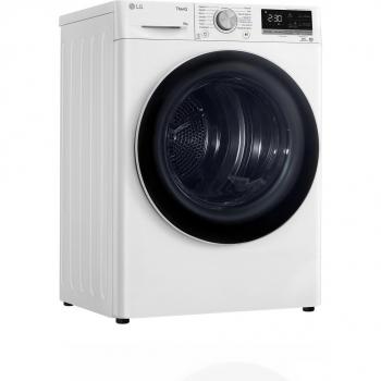 LG RH80V9AV4N Secadora de Condensación con Bomba de Calor Dual Inverter, Carga Frontal, 8kg, Clase Energética A+++, Color Blanco, Serie 9