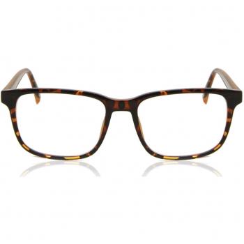 Gafas Recetadas Cuadrado Montuta Completa Plástico Tortoiseshell para Hombre - Gafas Anti-Azules - SmartBuy Collection