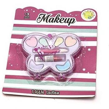 cpa toy group trading s.l.- Cajita Mariposa con Maquillaje Infantil, Color rosa