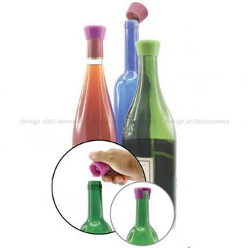 Pulltex 107792 - Tapón de Vino de silicona