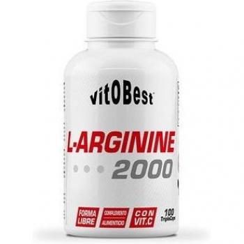 Vitobest L-Arginina 2000 - 100 Cápsulas Triples
