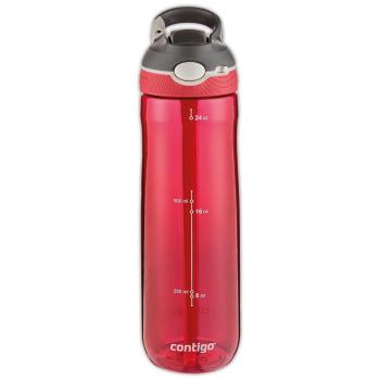 Contigo Ashland Botella hidratación, Unisex Adulto, Rojo, l