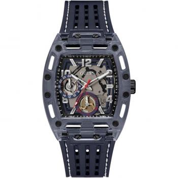 Reloj de Hombre Guess Phoenix GW0499G1 de Silicona Azul 43mm 5ATM