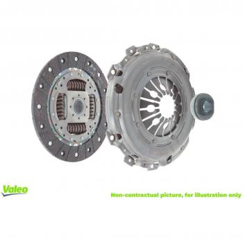 Kit de embrague VALEO 832150, incluye disco de embrague, plato de presión y cojinete de desembrague, diseñado para ofrecer un rendimiento óptimo en vehículos específicos, fabricado con materiales de alta calidad para garantizar dur
