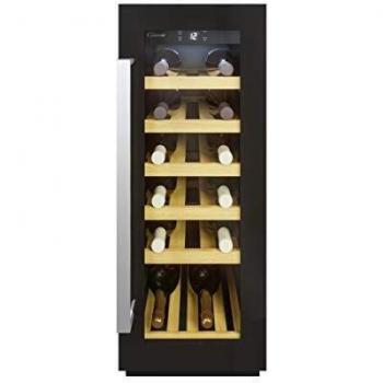 Candy CCVB 30/1 Vinoteca integrable, 20 botellas, Anti-UV, Compresor antivibraciones, Luz led interior, 39 dBA, Negro