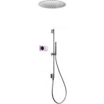 Tres Griferia - Kit Electrónico De Ducha Termostático Empotrado Shower Technology · Centralita Termostática Electrónica Incluida