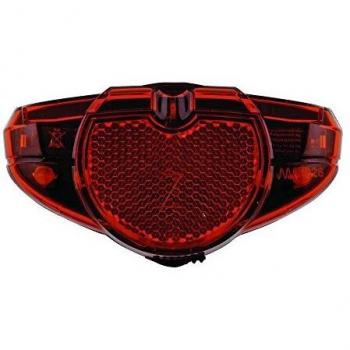 AXA Spark Luz Trasera LED a Batería 50-80mm Negra Roja