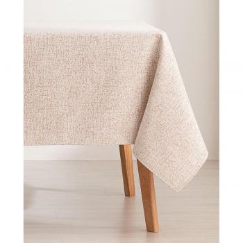 Mantel jacquard premium rectangular GAMUSI Jares camel