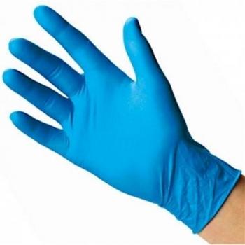 Juba M236243 - Guante desechable nitrilo azul talla m