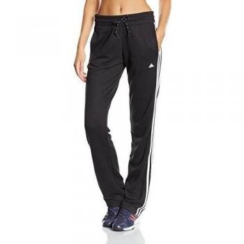 adidas ESS 3S Oh - Pantalón para mujer, color negro / blanco, talla 2XSL