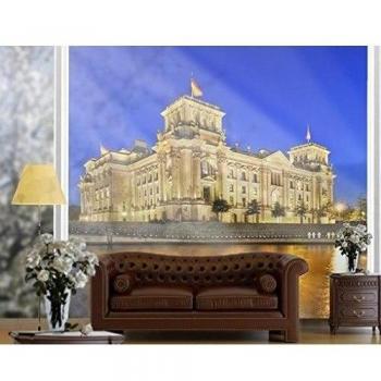 XXL Mural de ventana Reichstag Berlin, Dimensione:380cm x 216cm