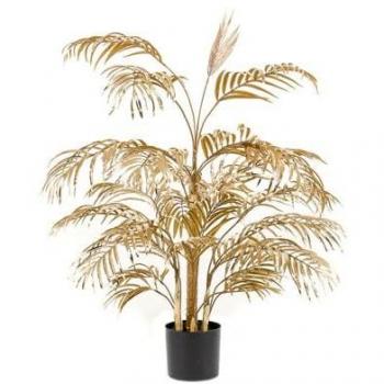 Palmera Areca Artificial Esmeralda 105 cm Dorada