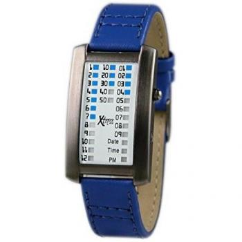 Reloj Binario Xtress para Hombre de Cuarzo con Correa en Cuero XDA1030A (27x47)