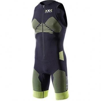 X-Bionic Mono Triathlon Effektor Power Negro / Amarillo S