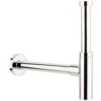 Sifón de lavabo de diseño cromado SCHÜTTE