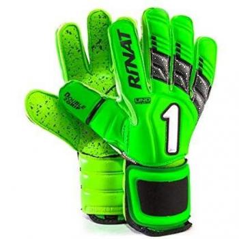 Rinat Uno Premier Lux Pro - Guantes de Portero, 8, Verde Neón