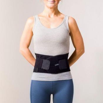 Swedish Posture Stabilize Lumbar Support Belt - Small, Black