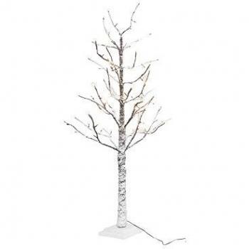 Árbol Nevado con Tronco y Ramas LED 210 cm - 306 Luces LED