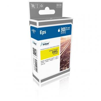 Astar AS15243 adecuado para Epson XP750 Tinta amarillo compatible con T2434/24XL 740 Hojas 8,7ml