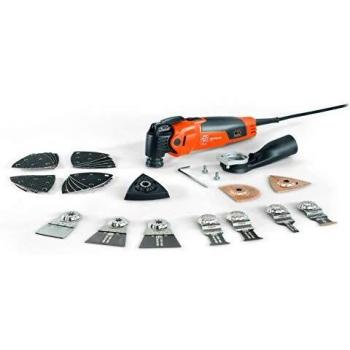 Fein Multimaster MM 500 Plus Top con Motor de 350W, Sistema Antivibración y Portaherramientas StarlockPlus - Incluye Más de 30 Accesorios y Cambio Rápido de Herramienta QuickIN