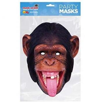 Máscara de fiesta de chimpancé