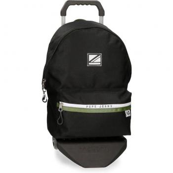 Mochila Pepe Jeans Luca 44cm con carro para niña, ideal para la vuelta al cole