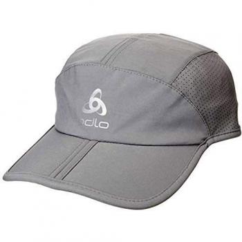 odlo Ceramicool X-Light - Gorra, Unisex Adulto, Color odlo Steel Grey, tamaño S/M