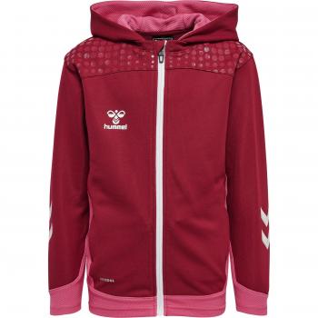 Sudadera con Capucha Hummel hmlLEAD para Niños, Con Cremallera y Diseño Deportivo