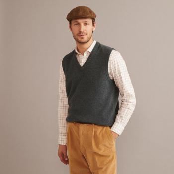 Chaleco pico lambswool de hombre Verhunt