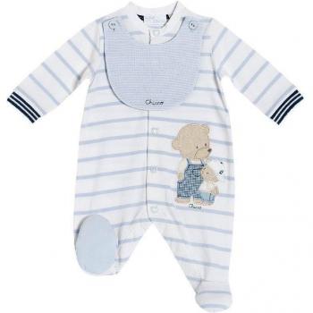 Chicco - Juego 2 pz. Pelele + babero Jersey Stretch, 20965
