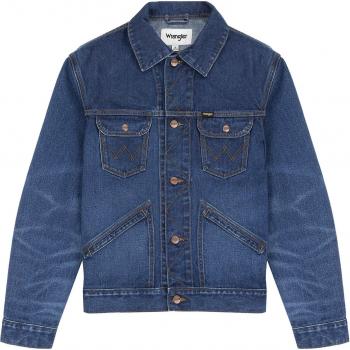 Wrangler 124MJ Far Away Denim Jacket Blue